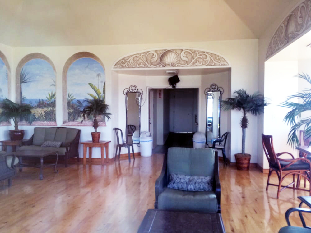 Rik Erickson artistic embellishments in Riford Room